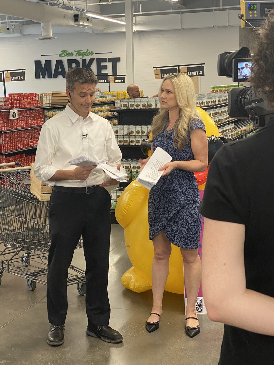 Thanks <a href="/jendalton12/">Jen Dalton</a> &amp; <a href="/Bob_Herzog/">Bob Herzog</a> <a href="/Local12/">Local 12/WKRC-TV</a> for spending the morning with us <a href="/FreestoreFB/">Freestore Foodbank</a> #ARCCincinnati to talk about the Rubber Duck Regatta and how it supports our childhood feeding programs! rubberduckregatta.org