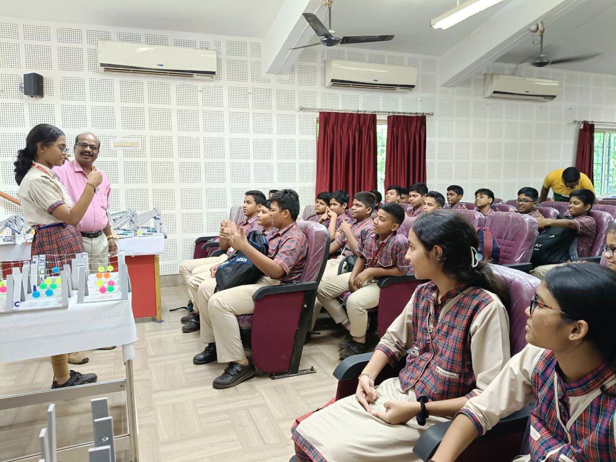 Creative Science Workshop-2025 was organised by
<a href="/FunScienceDkl/">Dhenkanal Science Centre</a> , a unit of <a href="/ncsmgoi/">National Council of Science Museums-NCSM</a> , <a href="/MinOfCultureGoI/">Ministry of Culture</a> today in which 30 students from DAV Public School, MCL, Kalinga Area, Talcher took part. #STEM #Dhenkanal #Students #Angul