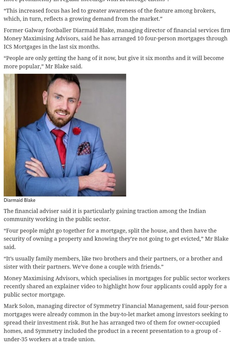 🇮🇪🚨

There are now 4 person mortgages in Ireland that are "particularly gaining traction among the Indian community working in the public sector." 🇮🇳

How the hell are Irish people supposed to compete against 4 Indians buying homes.

Indians also qualify for help to buy schemes.