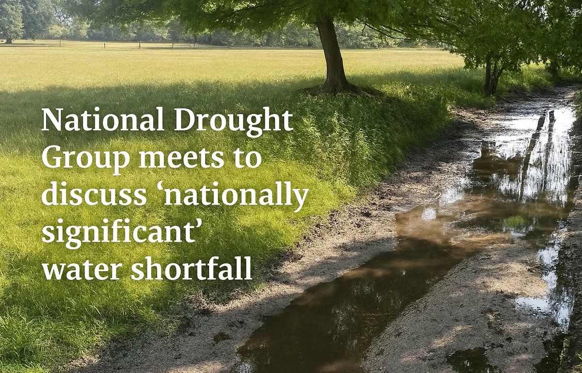 markrwilliamson's tweet image. Water situation in England now defined as a “nationally significant incident.”  

River Wye and Ely Ouse are at lowest on record for July.