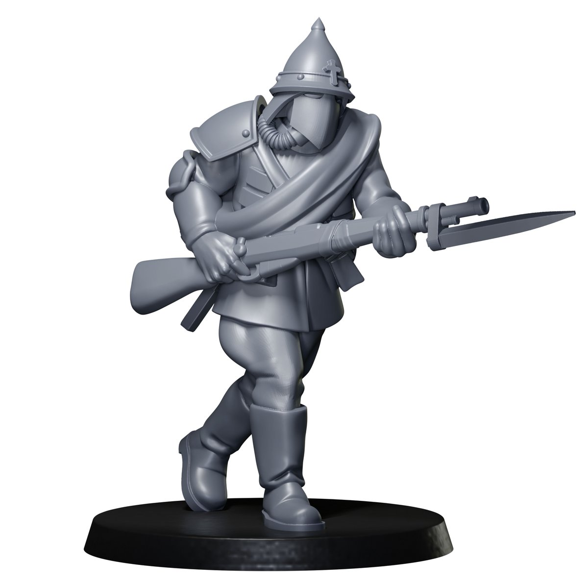 pungaminiatures's tweet photo. ⚔️❄️ Oskolsk Vanguard is our upcoming project set in an alternate, war-torn reality of eternal trench warfare.
Coming this Autumn to Kickstarter in both STL and physical resin
Join our Discord https://t.co/tRd6Vsp6dR
#grimdark #miniatures #wargaming #stlminiatures #darkfantasy https://t.co/xFpVcPVLtU