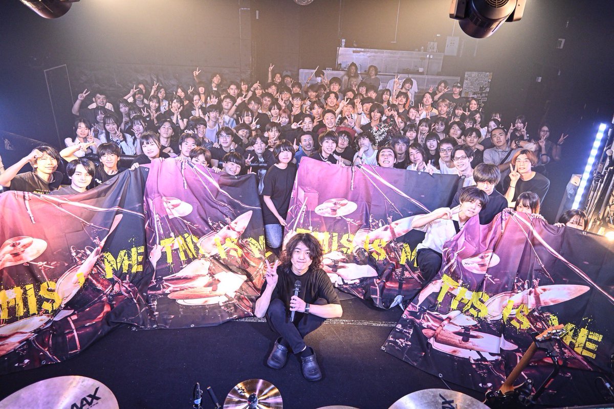 Gaiya_Drum's tweet photo. 2025.8.12（Tue.）

「This is me」

ありがとうございましたー！！ https://t.co/5MYrWVyeeQ