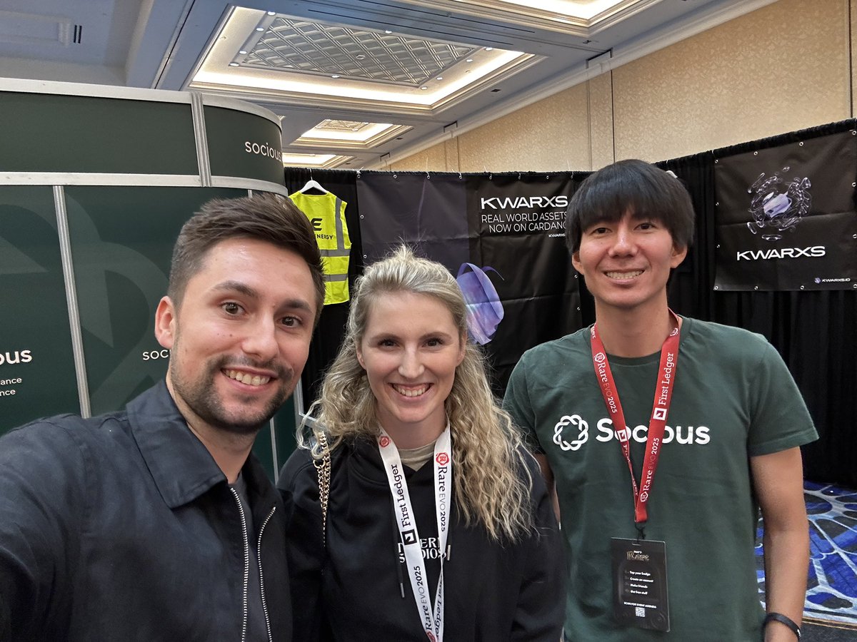Tavern Studios (@tavernstudios) on Twitter photo GM Cardano!
We had a blast at <a href="/RareEvo/">Rare Evo: A Blockchain Event</a>. The event was incredible. We’ve met a lot of community members and were able to spread the word 💯
We’ve made some interesting new connections and are eager for any opportunities that might arise.
We will see you all again next year 🔥 GM Cardano!
We had a blast at <a href="/RareEvo/">Rare Evo: A Blockchain Event</a>. The event was incredible. We’ve met a lot of community members and were able to spread the word 💯
We’ve made some interesting new connections and are eager for any opportunities that might arise.
We will see you all again next year 🔥