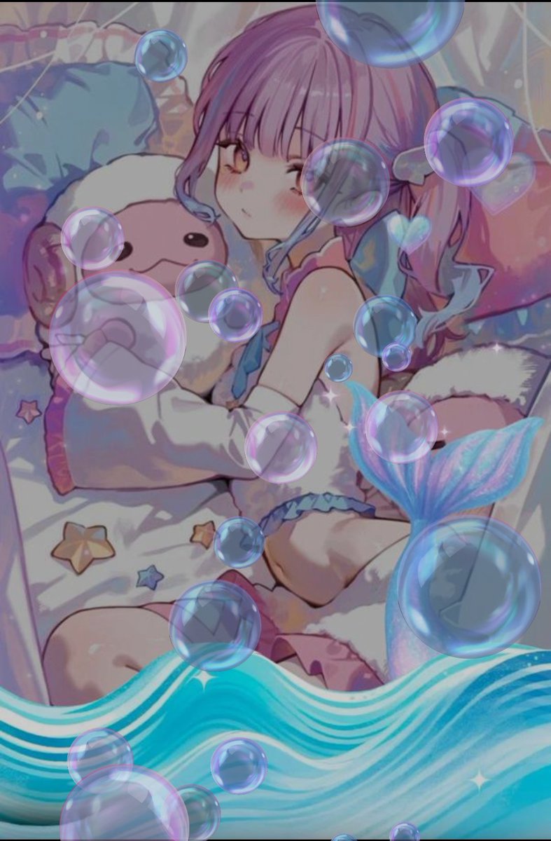 人形とあわあわありがとう！！可愛くしてもらえて嬉しくてにこにこでした🎶
カプリコーンじゃなくてマーメイドですからね🧜‍♀️🫧 海に沈めたあとに偶然を装って助けて恋を始めます