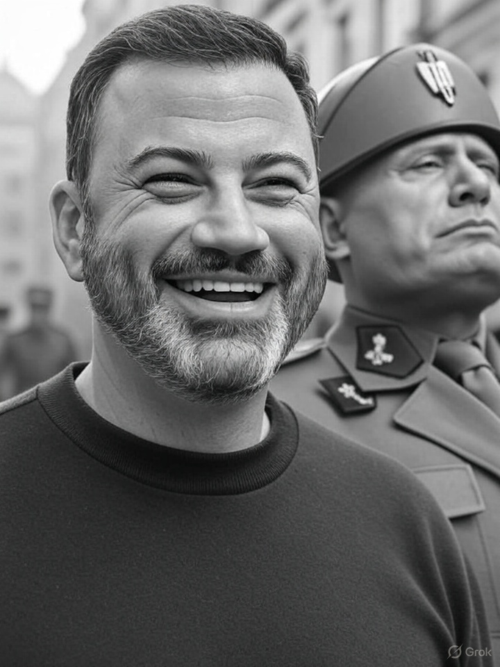 ExCalifornian (@ex__californian) on Twitter photo <a href="/BreitbartNews/">Breitbart News</a> Ah the irony. Jimmy Kimmel flees imaginary Fascism to the birthplace of real Fascism. Doesn't get any better thaan this. <a href="/BreitbartNews/">Breitbart News</a> Ah the irony. Jimmy Kimmel flees imaginary Fascism to the birthplace of real Fascism. Doesn't get any better thaan this.