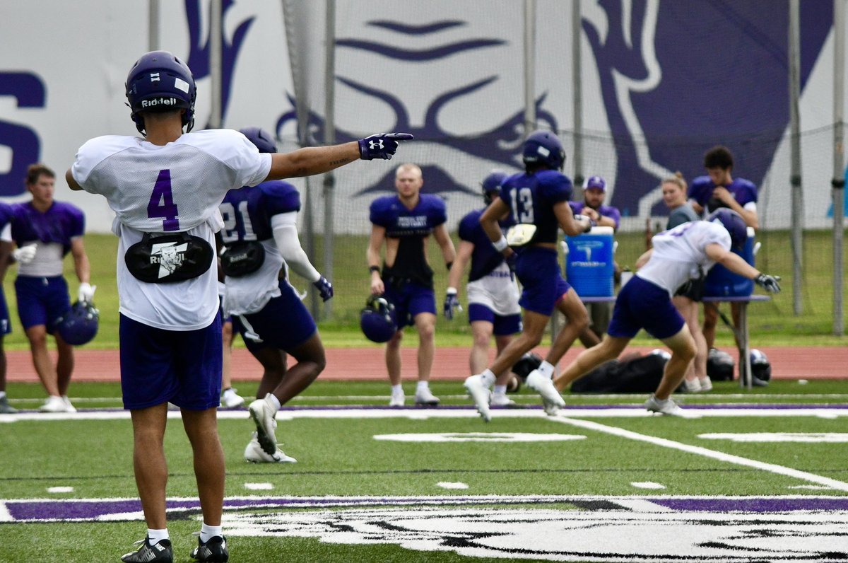 Week one of fall camp✅

On to week two➡️