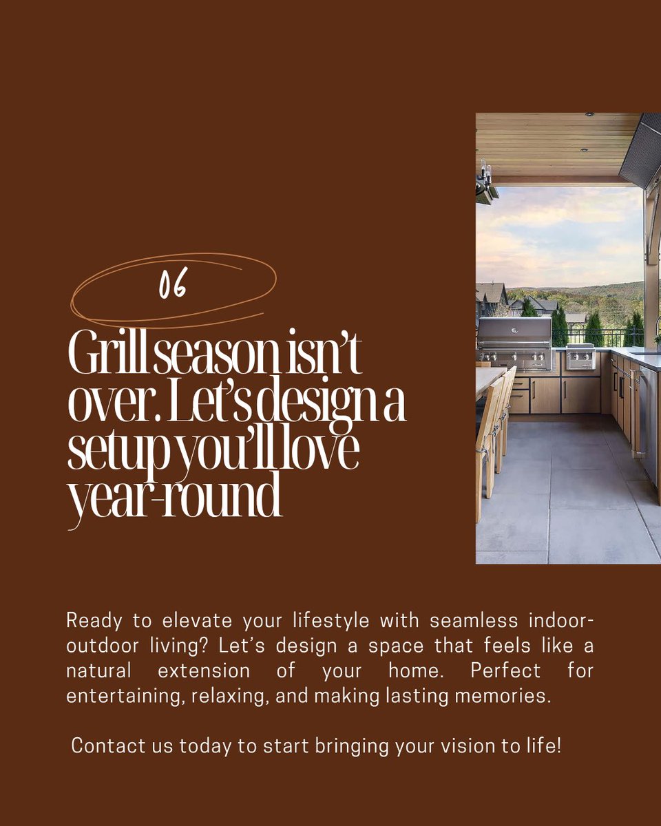 Integrated outdoor living 2/2 🌳 where style meets fresh air #customhome #customhomeideas #backyardideas #HomeImprovement