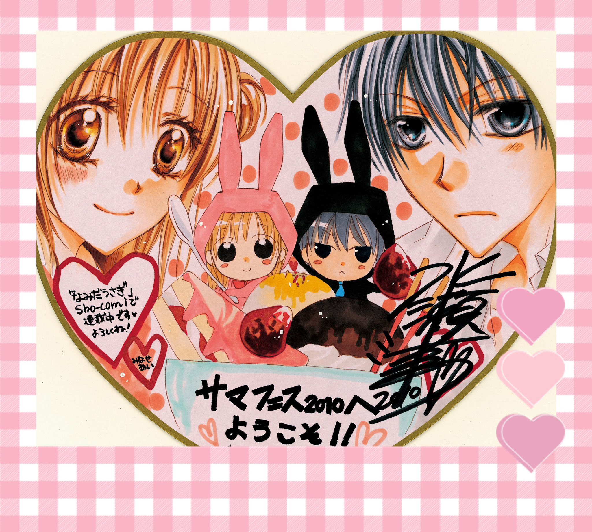 【レア】水瀬藍 なみだうさぎ サイン本＋グッズ5点 なみだうさぎ/水瀬藍 複製原画 - メルカリ