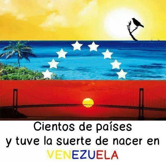 Somos Venezuela Toda, la que brilla en el mundo entero. 🇻🇪✌🏼