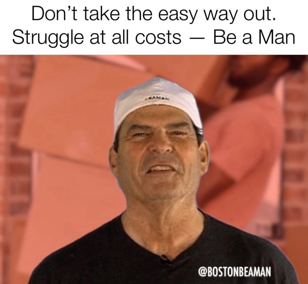 TheBeAManGuy's tweet photo. The ONLY way https://t.co/FKdZPrZcve
