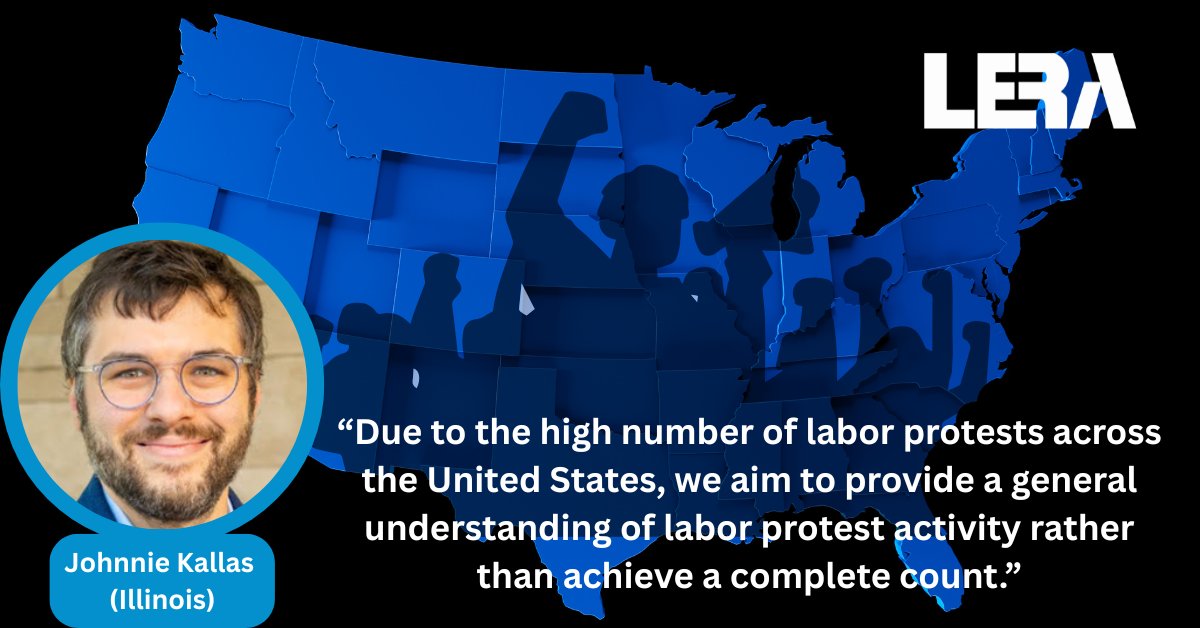 Here’s Labor Action Tracker’s Johnnie Kallas (Illinois). It’s a "database of strike &amp; labor protest activity in the U.S. &amp; supports labor-movement activists &amp; scholars. The tracker is a collaboration between Cornell's ILR School &amp; U of I's LER School." monkeylink.co/a81b92