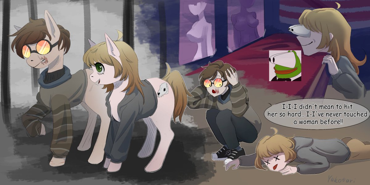 Yukotari_chan's tweet image. It was hard to replay Toby's route with one hand
 #creepydates #creepypasta #ticcitoby