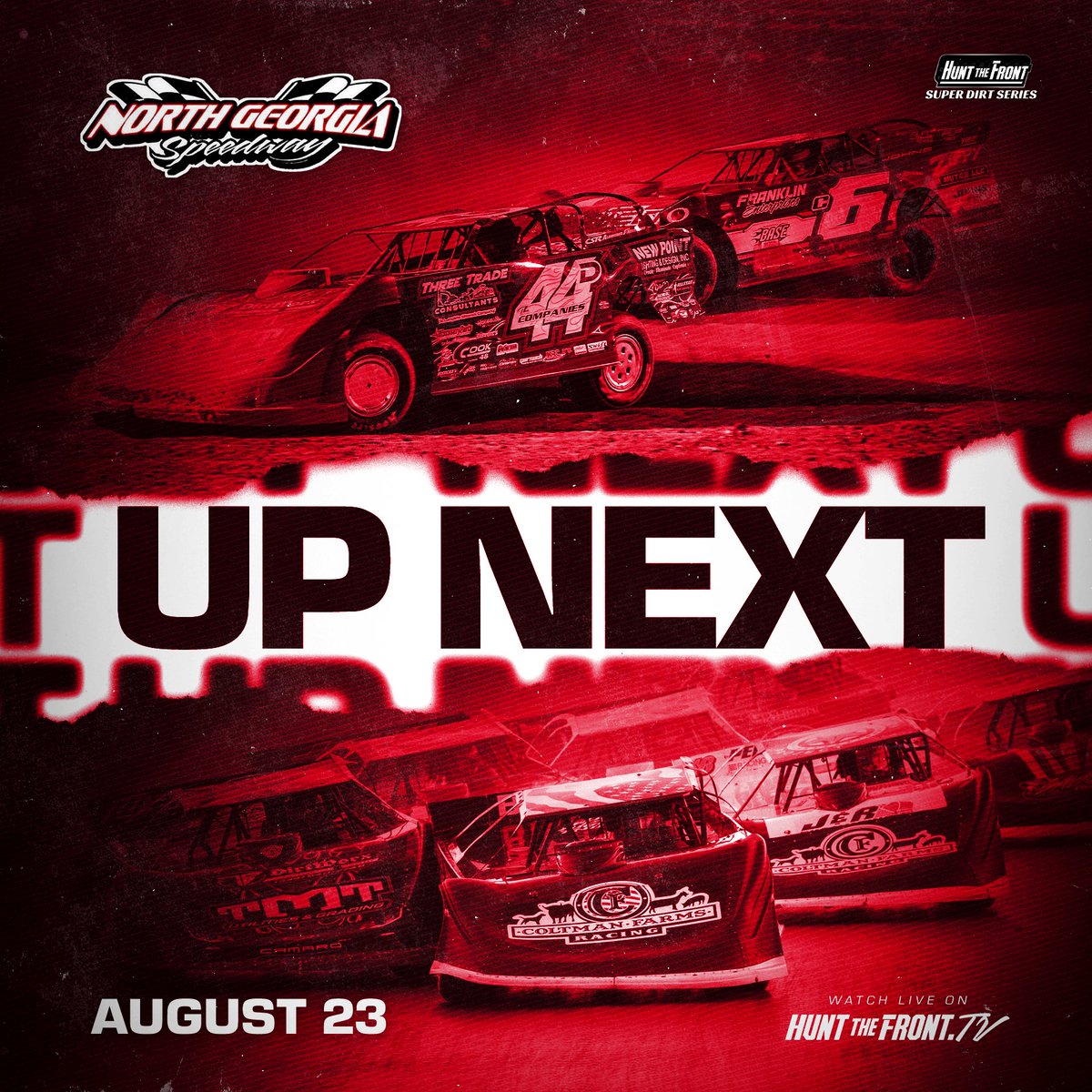 Hunt the Front Super Dirt Series (@huntthefrontsds) on Twitter photo ๐จ๐ฃ ๐ก๐๐ซ๐ง: ๐ก๐ข๐ฅ๐ง๐ ๐๐๐ข๐ฅ๐๐๐ ๐ฆ๐ฃ๐๐๐๐ช๐๐ฌ ๐ฅ The Hunt the Front Super Dirt Series makes its first-ever visit to North Georgia Speedway on Saturday, Aug. 23 for a $15,000-to-win showdown! ๐
This event kicks off the home stretch of the tourโs $๐ฑ๐ฌ,๐ฌ๐ฌ๐ฌ ๐จ๐ฃ ๐ก๐๐ซ๐ง: ๐ก๐ข๐ฅ๐ง๐ ๐๐๐ข๐ฅ๐๐๐ ๐ฆ๐ฃ๐๐๐๐ช๐๐ฌ ๐ฅ The Hunt the Front Super Dirt Series makes its first-ever visit to North Georgia Speedway on Saturday, Aug. 23 for a $15,000-to-win showdown! ๐
This event kicks off the home stretch of the tourโs $๐ฑ๐ฌ,๐ฌ๐ฌ๐ฌ