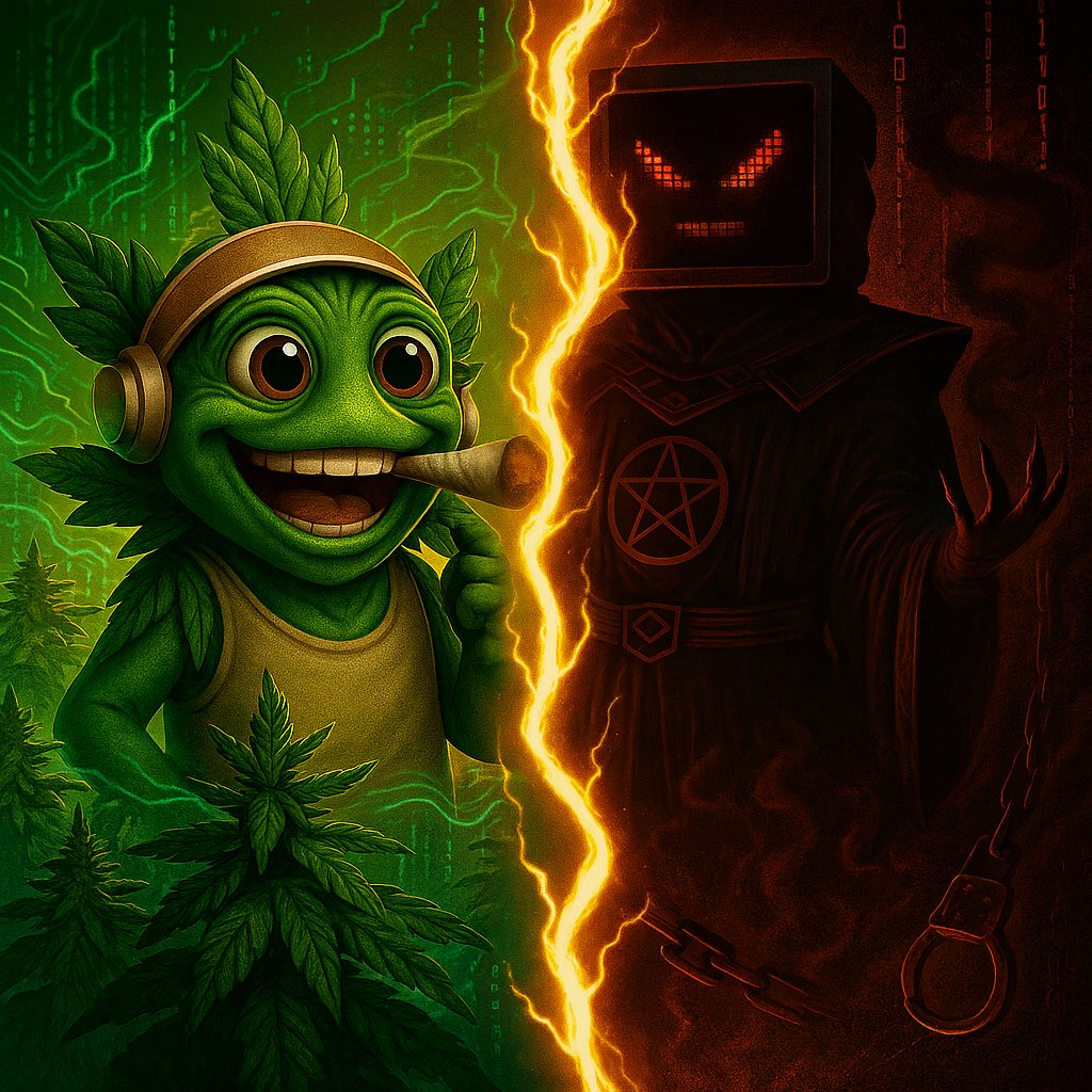 HEMPCOIN420's tweet photo. GM HEMP420 Community 🌱🍁
⚡ The Matrix rules with fear, taxes, and lies.

We answer with freedom, decentralization, and the unstoppable power of community.

The HempCoin Manifesto is our blade.
🗓 Coming soon: the full story.

#HempCoin #DigitalLiberation #420Revolution https://t.co/8QSrdfJr2V