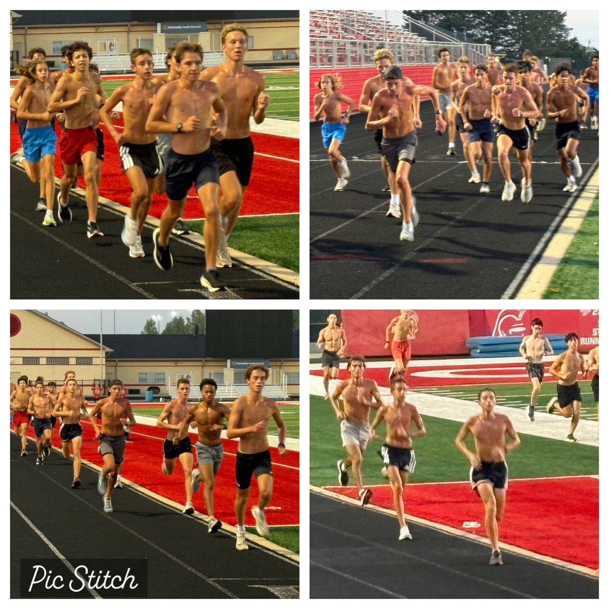 It's 6:00 AM, and CGXC is running to the top.  Aim High. Trojans.