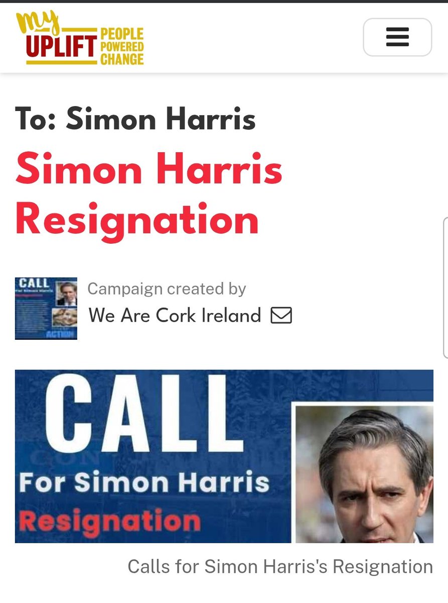 caulmick's tweet photo. Please sign the petition calling for the resignation of Simon Harris
Please share
Let's get #JusticeforHarvey #ResignHarris
https://t.co/iATWzErF6N