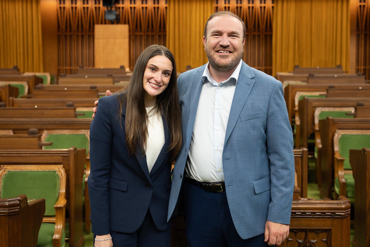Eric Duncan (@ericduncansdg) on Twitter photo It’s been a pleasure having Zoey join our team this summer as part of the <a href="/CPC_HQ/">Conservative Party</a> Internship Program. I always enjoy participating each year to build up the next generation of Conservative leaders.
Zoey is a bright young woman from North Bay going through to be a lawyer and has It’s been a pleasure having Zoey join our team this summer as part of the <a href="/CPC_HQ/">Conservative Party</a> Internship Program. I always enjoy participating each year to build up the next generation of Conservative leaders.
Zoey is a bright young woman from North Bay going through to be a lawyer and has