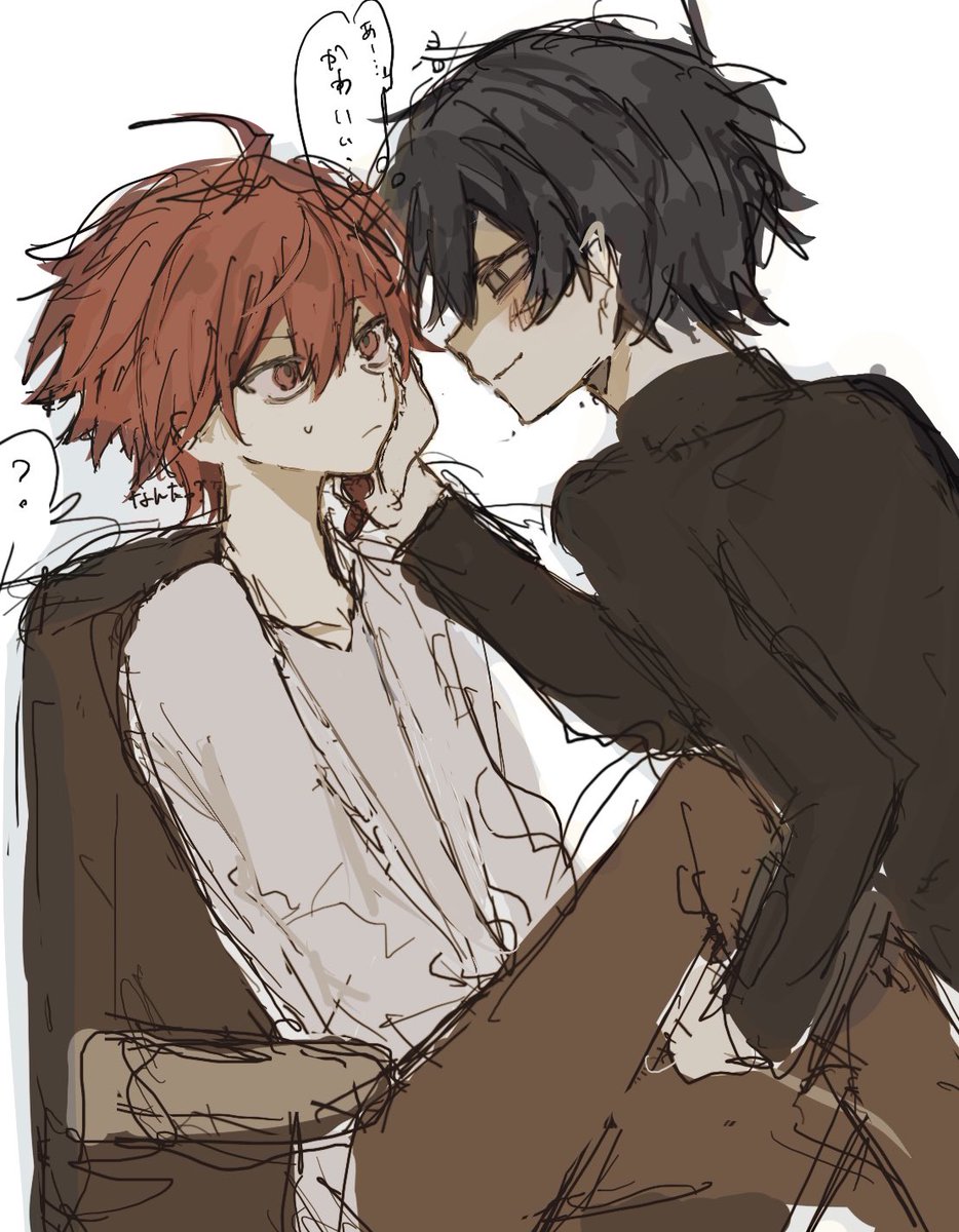 3xqiiv's tweet photo. 仕事中にかまっててほしい #zeno #基地絵 https://t.co/8P27kkdOWz