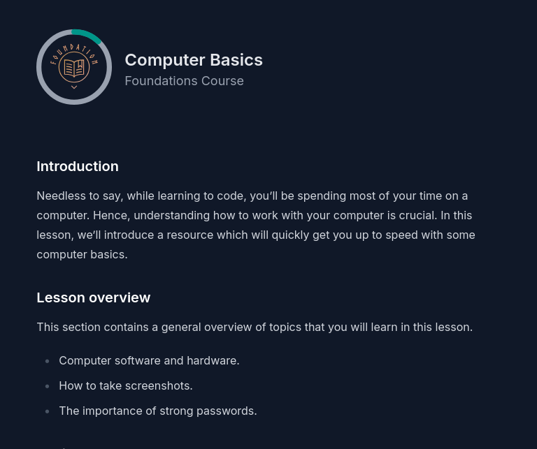 gamedscs's tweet image. #300DaysOfCode Dia 2/300 estudando o The Odin Project:
Cara eu to surpreso, esse curso é extremamente completo, passei a manhã toda estudando sobre a base de hardwares de computador, o básico de sistemas operacionais e até como conecta a internet ao computador de varias formas