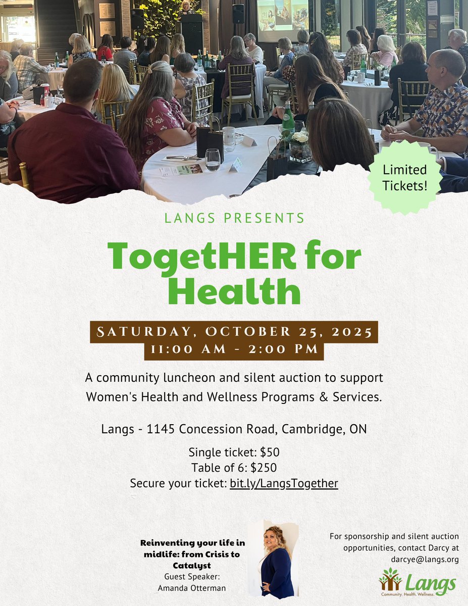 Langs (@langscommunity) on Twitter photo Are you or your business interested in supporting the growth of women's health services in Cambridge? Reach out to darcye@langs.org today to support our silent auction with a donation or sponsorship of our upcoming event, TogetHER for Health! langs.org/blog/together-… Are you or your business interested in supporting the growth of women's health services in Cambridge? Reach out to darcye@langs.org today to support our silent auction with a donation or sponsorship of our upcoming event, TogetHER for Health! langs.org/blog/together-…