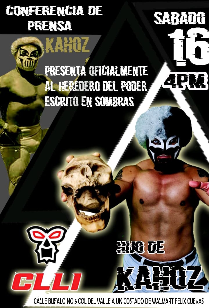 ElPancracioLLM's tweet photo. Presentación oficial de: El Heredero del Poder escrito en las Sombras... EL HIJO DE  KAHOZ.

Sábado 16 de agosto, 4:00 pm. https://t.co/7KS6UMXlzl