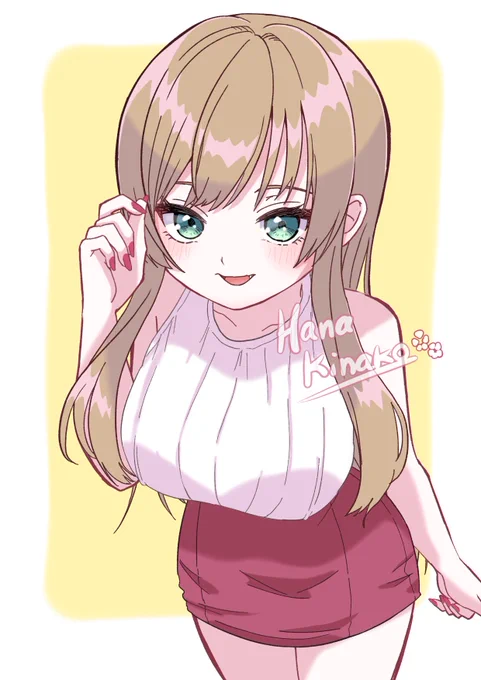 アイビスで描いた('꒳`)カキタテホヤホヤ