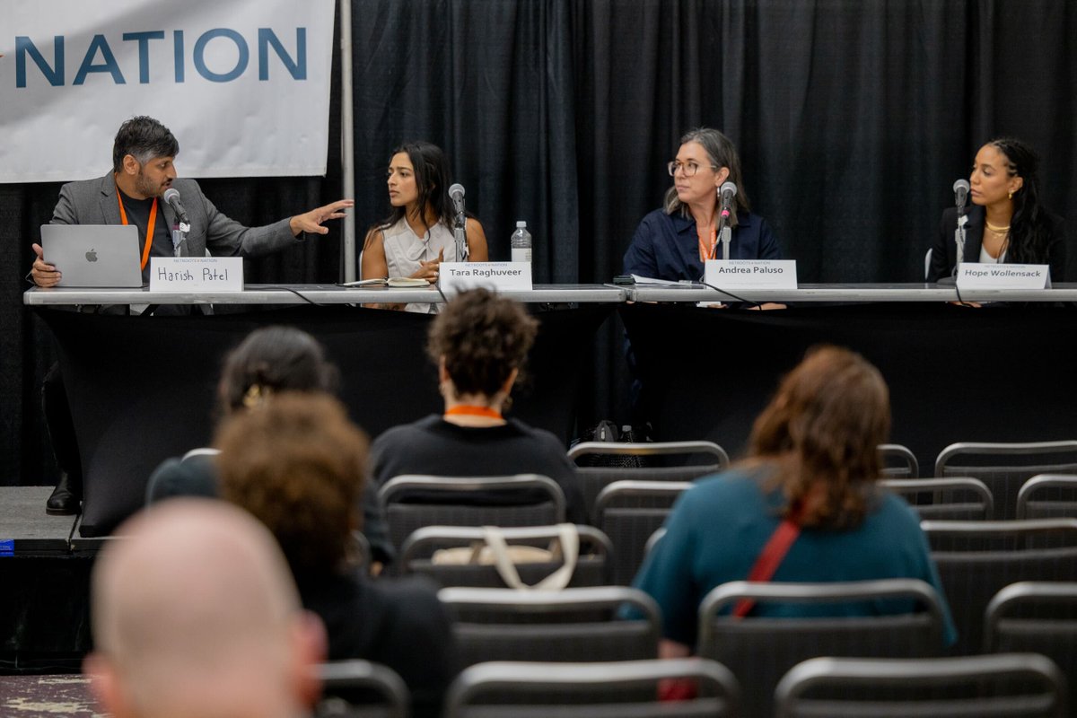 nataliefoster's tweet image. 11/11 Grateful to @Netroots_Nation for setting the stage for this conversation that doesn&apos;t end when the strobe lights fade - but continues in the work of those building this future everyday.