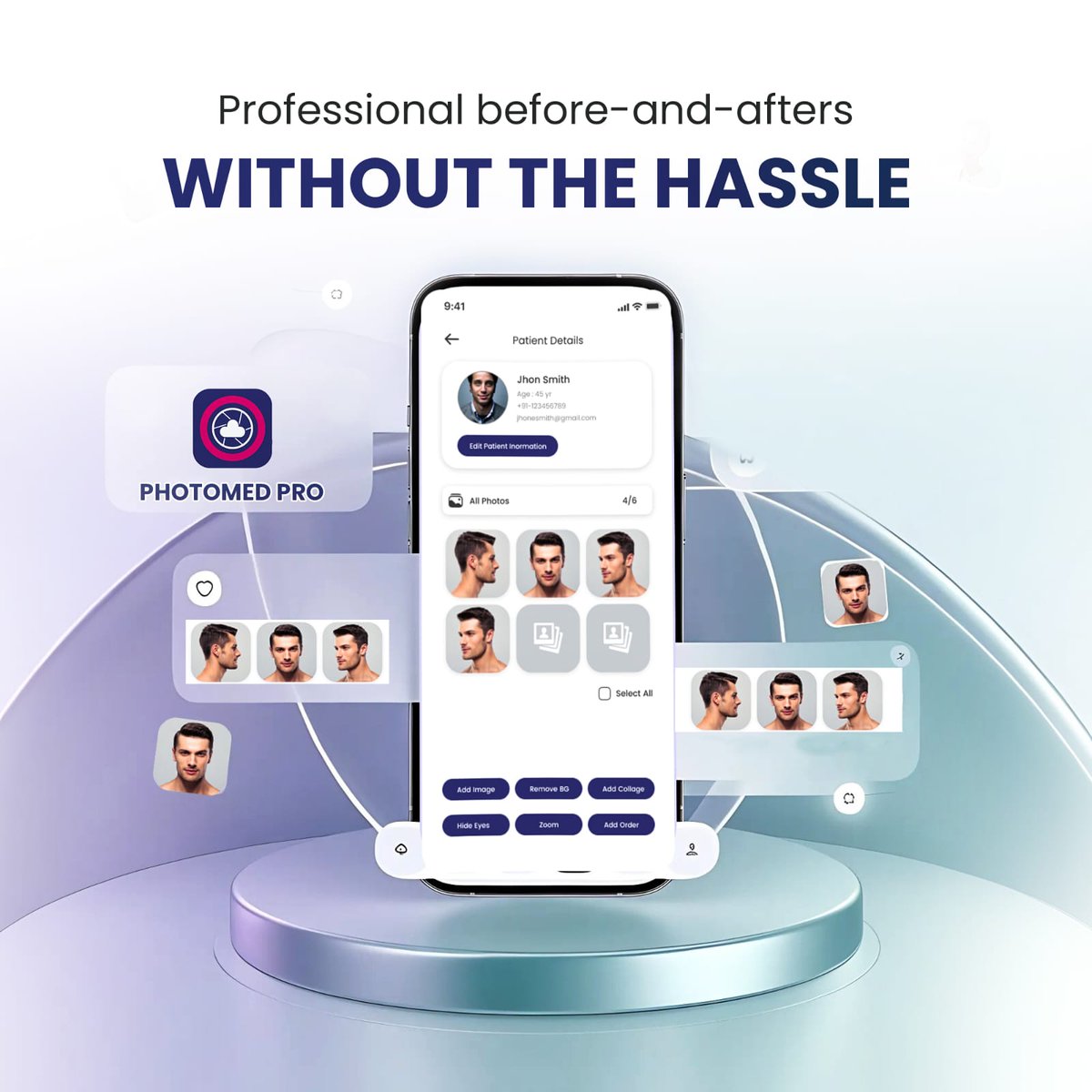 PhotoMed_'s tweet image. Organizing clinical before-and-after photos doesn’t have to be a chore.
With #PhotomedPro, you can store, compare, and showcase results effortlessly — while keeping patient data #secure.
📲 Coming soon — be the first to experience hassle-free photo management.

#BeforeAndAfter