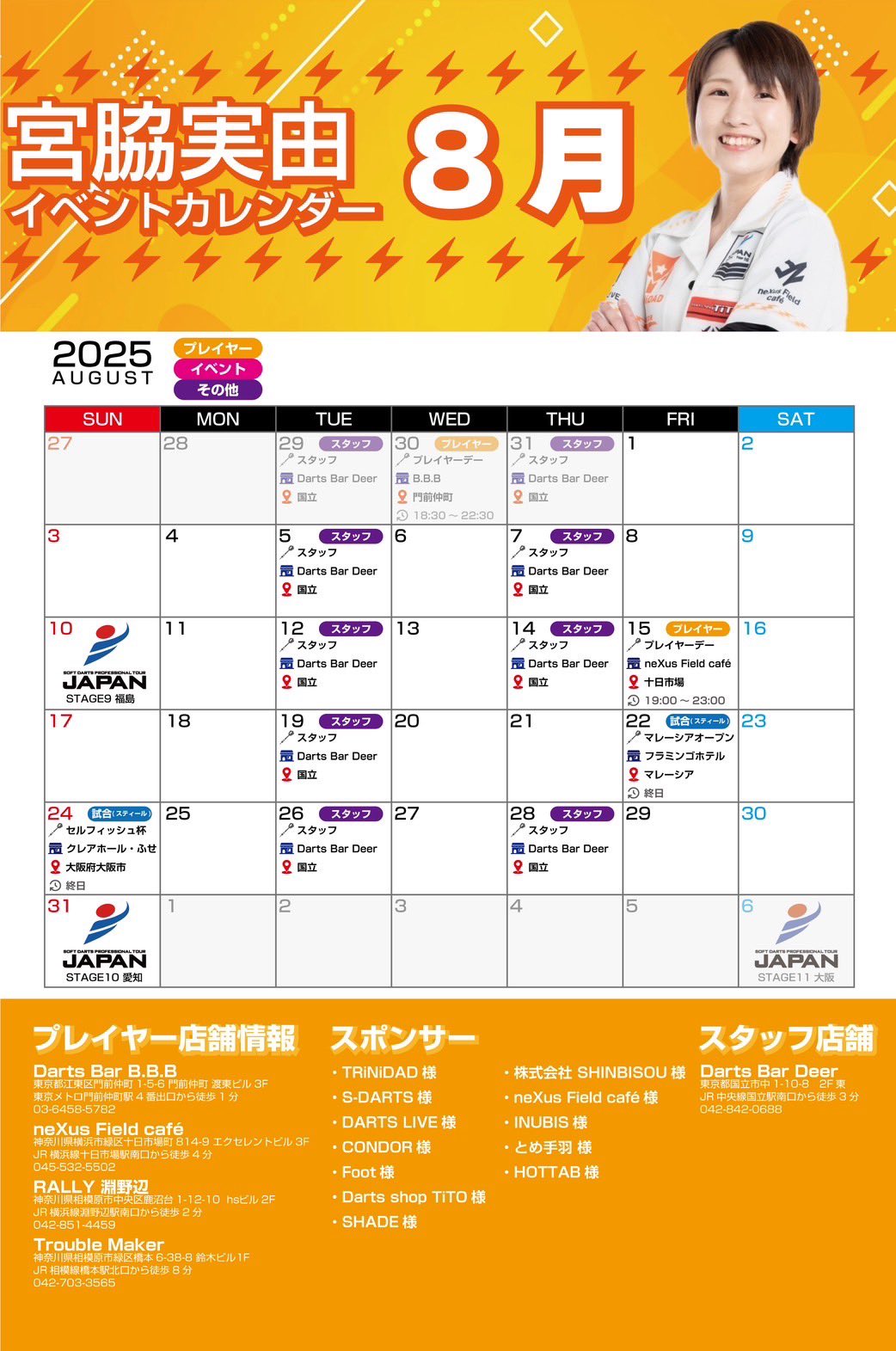 Black hole2024 vol.4 A賞&B賞&D賞　宮脇実由選手 宮脇 実由 VS 岩田 夏海】JAPAN 2024 STAGE6 北海道 LADIES