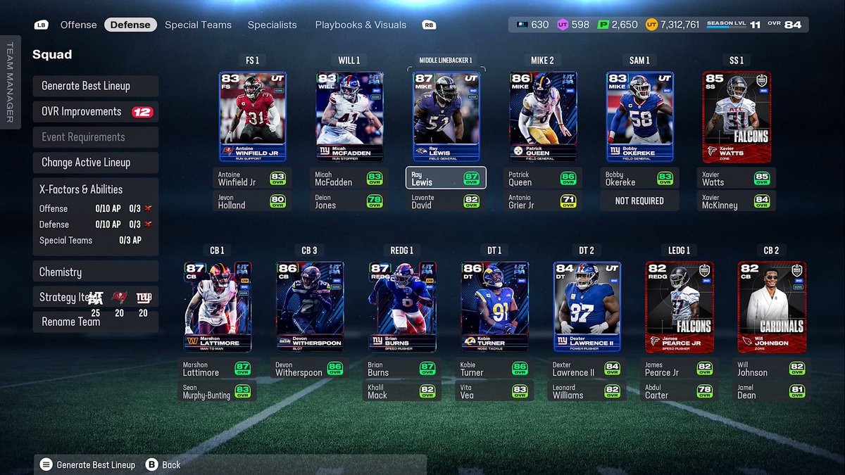 lamantia23's tweet image. Good morning! ☀️

We’ll be live on @twitch at 6pm tonight, diving into H2H on @EASPORTS_MUT and I can’t wait!

🔥20 @giants + 20 @Buccaneers🔥