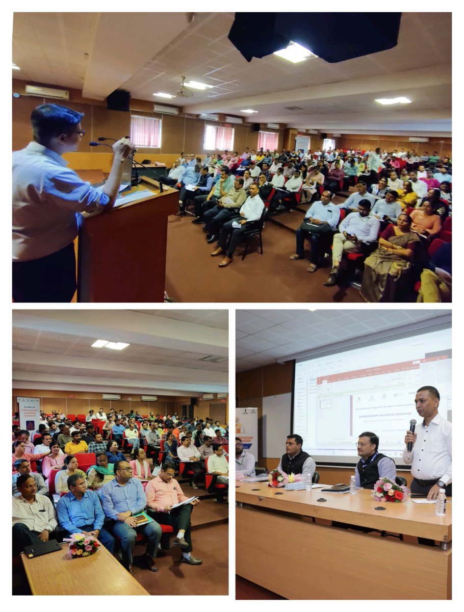 Apprenticeship is bridging the gap between classrooms &amp; careers! To implement this initiative for employment of youth and to fulfill the skilled manpower requirement of industry, a workshop was organized today by <a href="/NSDCIndia/">NSDC India</a> at GEZIA, Gandhinagar.