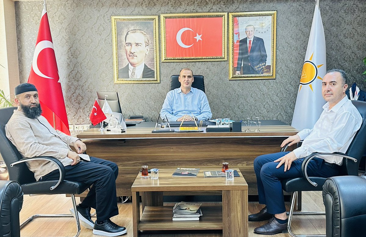 Fatih BİLDİK 🇹🇷 (@fatih__bildik) on Twitter photo İlçe Başkanlığımıza ziyarette bulunan Mamak İmam Hatipten dönem arkadaşım, Pursaklar Vaizi Yusuf Nazlım beye nazik ziyaretlerinden dolayı teşekkür ediyorum.
#KalbimizAltındağ
<a href="/akaltindag/">AK PARTİ ALTINDAĞ</a> İlçe Başkanlığımıza ziyarette bulunan Mamak İmam Hatipten dönem arkadaşım, Pursaklar Vaizi Yusuf Nazlım beye nazik ziyaretlerinden dolayı teşekkür ediyorum.
#KalbimizAltındağ
<a href="/akaltindag/">AK PARTİ ALTINDAĞ</a>