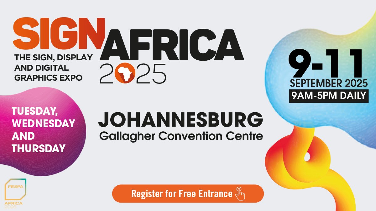 MidcompOfficial's tweet image. Join Midcomp at FESPA Africa and experience leading brands in large format printers, cutters, media and software solutions in action.
📅 9-11 September at Gallagher Convention Centre
👉 Register here: fespaafrica.com

#expo #fespaafrica #printindustry