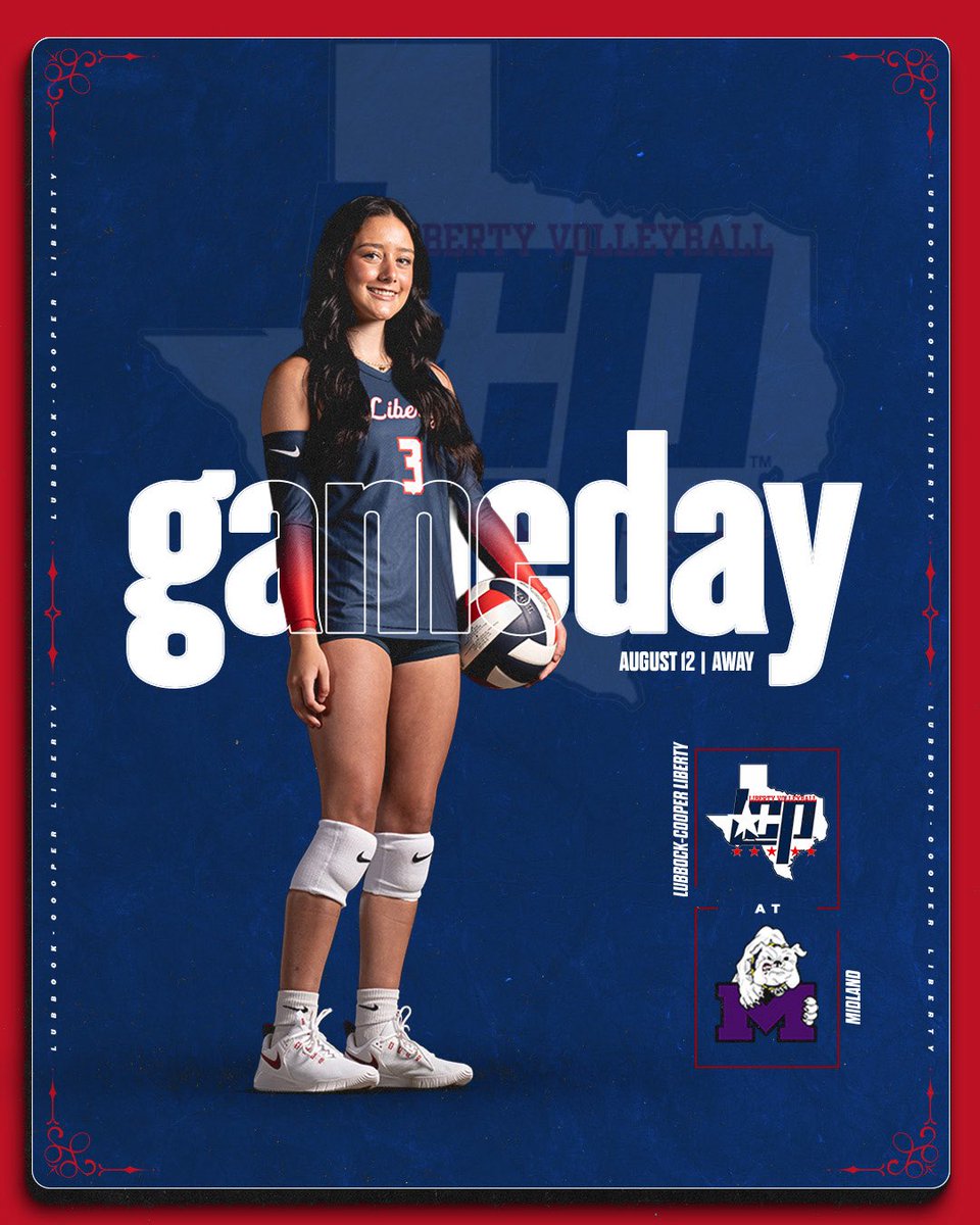 Liberty Lady Patriot Volleyball (@libertyvb_lcp) on Twitter photo ๐บ๐ธGame Day๐
๐: Midland High School
๐: Midland High
โฐ: JV/Freshman @ 5:00; Varsity @ 6:00
๐ธ cred: <a href="/askfungo/">Fungo Productions</a>
๐บ: m.youtube.com/channel/UCw35Kโฆ
#YouMeUs
@patriot_ath @randyrosetta @hubcityprepslbk @athleticslcp @bystephengarcia @stevenliles <a href="/VYPEGraphics/">VYPE Graphics</a> ๐บ๐ธGame Day๐
๐: Midland High School
๐: Midland High
โฐ: JV/Freshman @ 5:00; Varsity @ 6:00
๐ธ cred: <a href="/askfungo/">Fungo Productions</a>
๐บ: m.youtube.com/channel/UCw35Kโฆ
#YouMeUs
@patriot_ath @randyrosetta @hubcityprepslbk @athleticslcp @bystephengarcia @stevenliles <a href="/VYPEGraphics/">VYPE Graphics</a>
