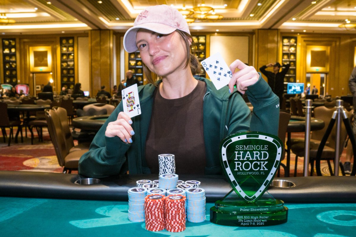 Octopi Poker (@octopipoker) on Twitter photo Cherish Andrews is in the lead and is looking to win back-to-back $25K High Rollers, having won it during the 2025 Showdown in April❗
Seat 1.  <a href="/ShannonShorr/">Shannon Shorr</a>  –  775,000 (31 bb)
Seat 2.  Frank Russo  –  265,000 (11 bb)
Seat 3.  Michael Macchia  –  450,000 (18 bb)
Seat 4. Cherish Andrews is in the lead and is looking to win back-to-back $25K High Rollers, having won it during the 2025 Showdown in April❗
Seat 1.  <a href="/ShannonShorr/">Shannon Shorr</a>  –  775,000 (31 bb)
Seat 2.  Frank Russo  –  265,000 (11 bb)
Seat 3.  Michael Macchia  –  450,000 (18 bb)
Seat 4.