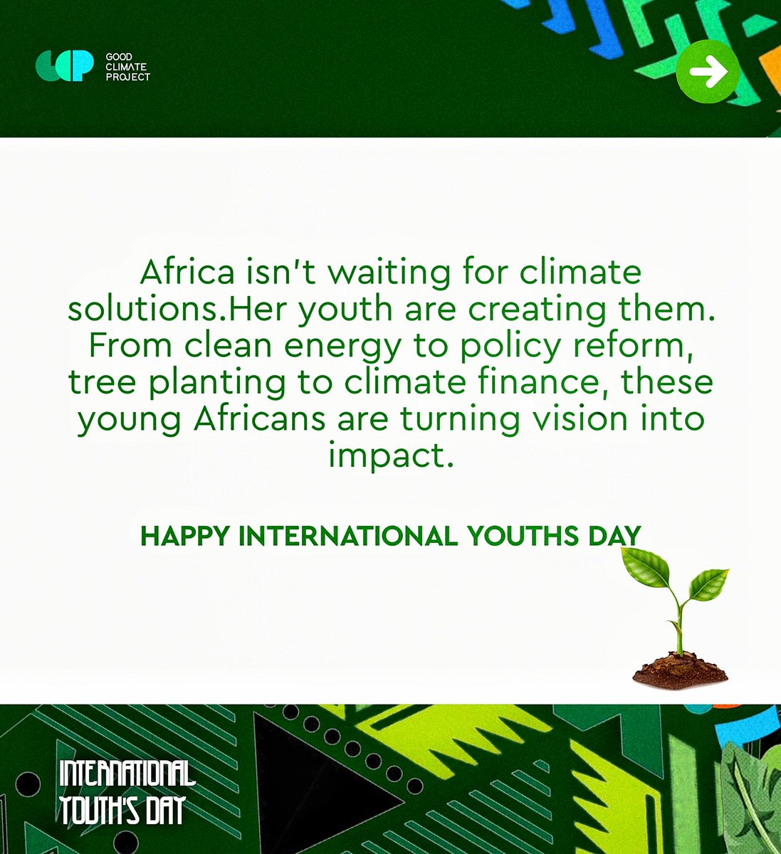 Good Climate Project tweet media