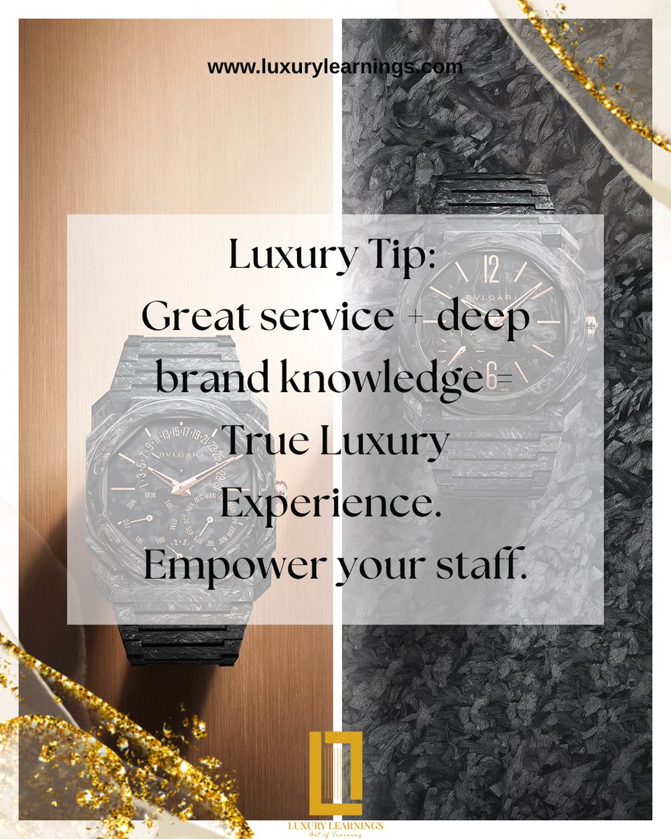 LUXURY LEARNINGS tweet media