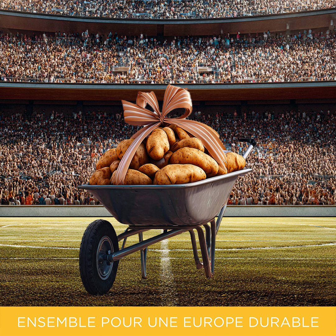 Maxime Soulas, défenseur français jouant dans un club danois, a été élu homme du match du championnat de Football du Danemark. Sa récompense ? 55 kilos de 🥔 livrées sur une brouette pleine à craquer !
potatoesforever.eu/fr
#PotatoesForever #lespommesdeterre
#EnjoyItsFromEurope