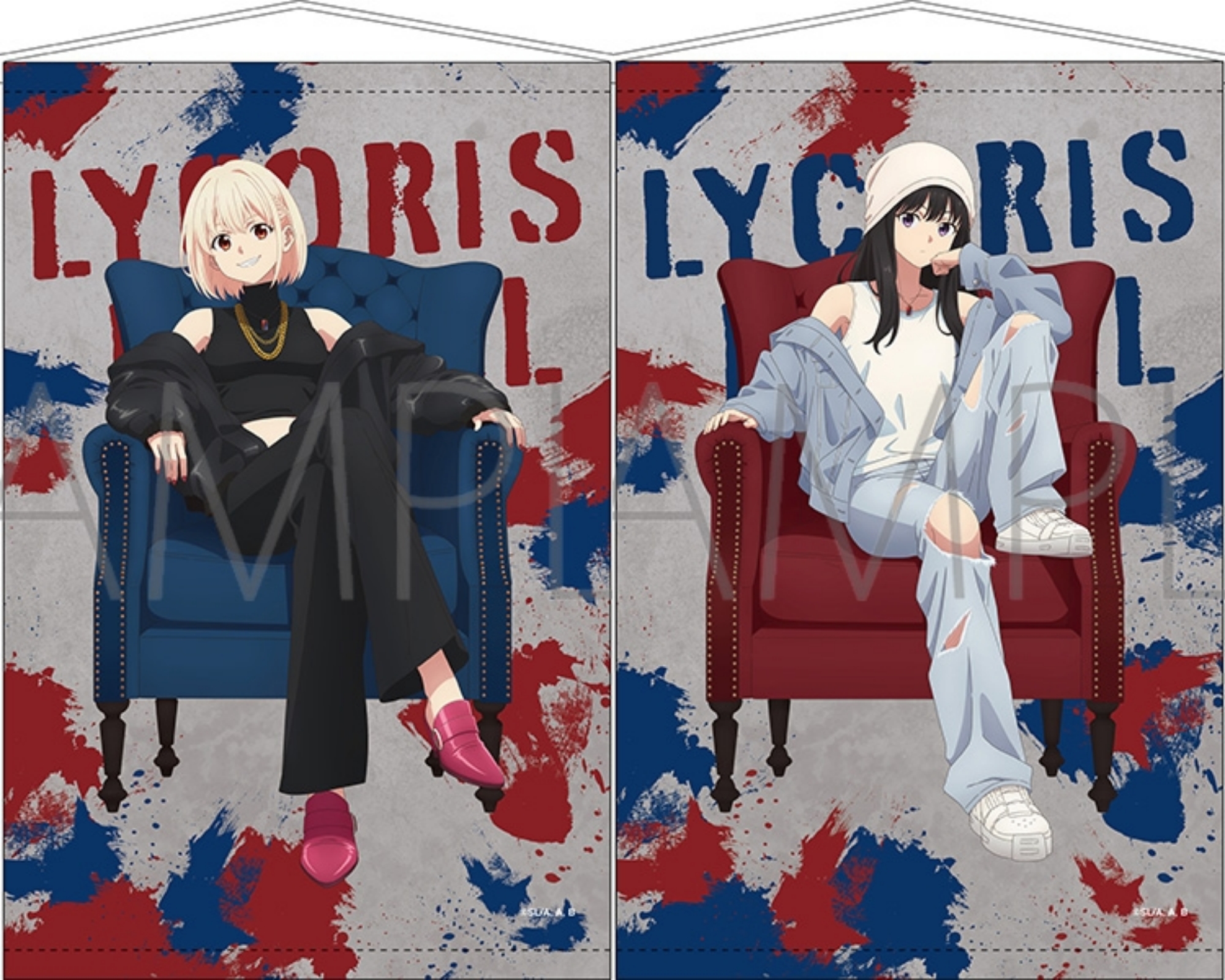 リコリス・リコイル タペストリー 13点セット TVアニメ「リコリス・リコイル」B2タペストリー、アクリルキャラ