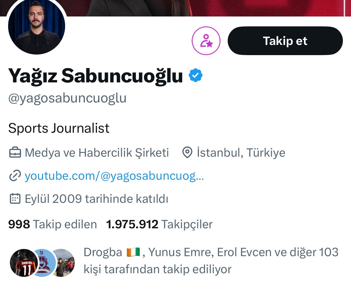 Takdir ve yorumu sizlere bırakıyorum. 

Akşama kadar herkese müsaade. Takip ettiklerim arasından akşama kadar gerekeni yapmazsanız ben hepinizi takipten çıkarım.
