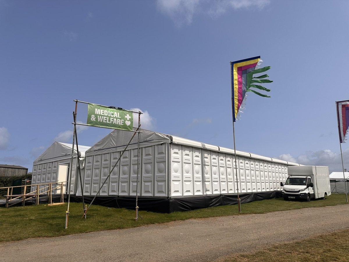 LukeGrinstead's tweet image. Back home today after two weeks deployed in various fields across the south of the country. 

Very proud to have been part of the incredible Command &amp;amp; Control Team responsible for the medical delivery of Camp Bestival at Lulworth Castle, and Boardmasters in Newquay 🎉