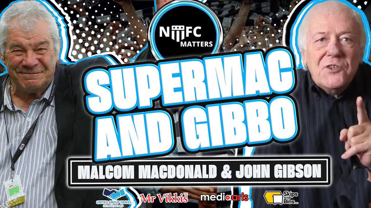 Reunited 6pm August 20th. #nufc may not have a front 2 at the minute but Supermac and Gibbo are back each week only on #nufc matters