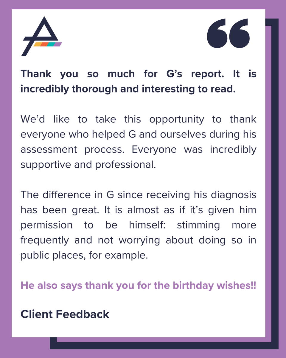 Autism and ADHD Assessment Hub tweet media