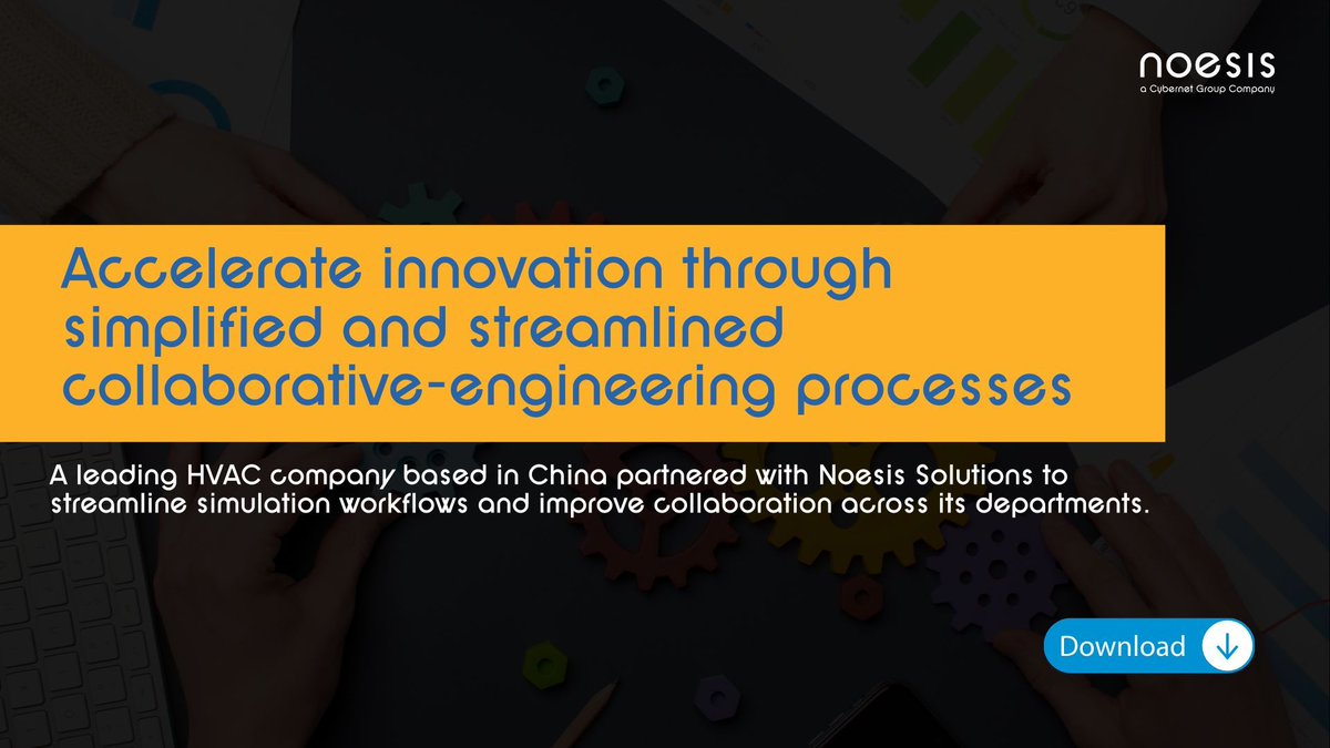 OptimusByNoesis's tweet photo. Discover how a leading appliance manufacturer used our cloud-based collaborative engineering platform, id8, to streamline collaboration, enable independent simulation &amp; gain full license transparency.

Download here https://t.co/i4t3UWOpJs 

#CollaborativeEngineering #Cloud https://t.co/wNiWO4cMD2