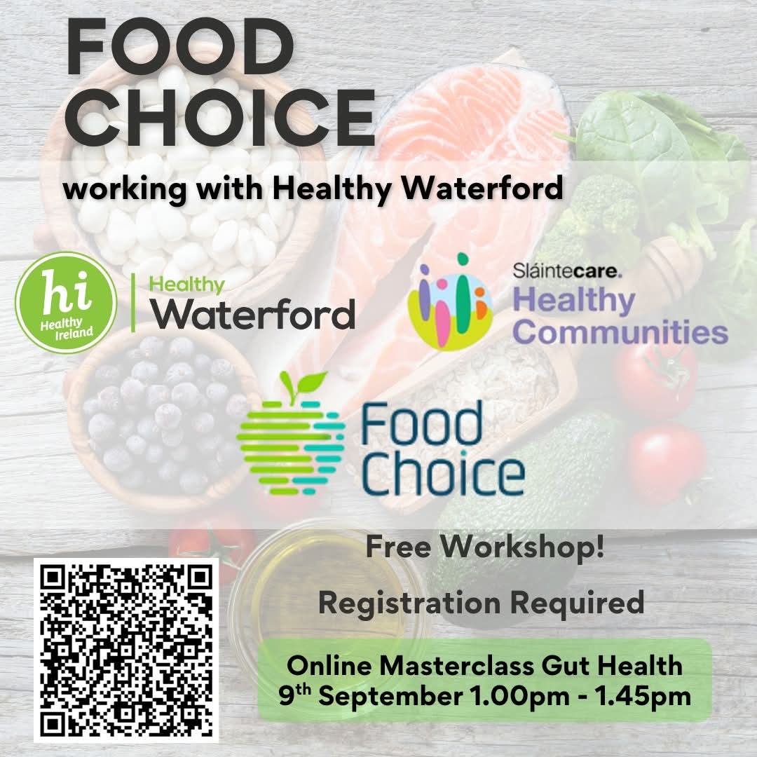Boost your well-being at our upcoming Gut Health Workshop with Food Choice. Learn practical tips and insights on how to nurture a healthy microbiome for improved digestion, immunity, and overall vitality. 

Registration is required - click here forms.office.com/e/M3wggY8xjf