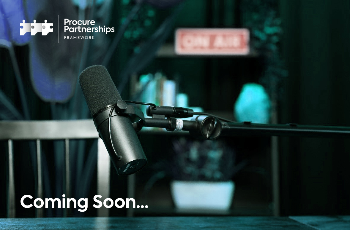 We’re working on something exciting behind the scenes 🎙️

Soon, you’ll be able to tune in to Procure Partnerships Framework on Spotify, Apple Podcasts, and more.

So, what topics are you hoping we’ll cover? 🤔