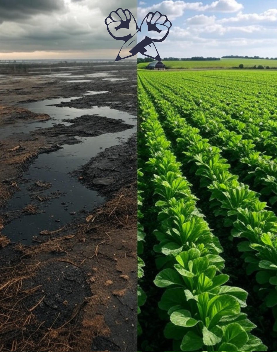 endfossiluganda's tweet image. Fossil fuels in Africa aren’t just killing the climate they’re poisoning our bodies &amp;amp; farms.
We deserve clean air, healthy soils &amp;amp; a future powered by renewables &amp;amp; climate-smart agriculture not dirty energy.
Silence is complicity. Speak up.
#ClimateJustice
#EndFossilFuels
#CSA