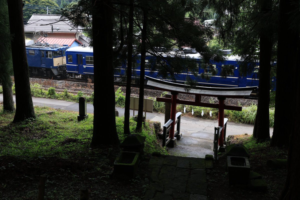 641000mania's tweet image. 2025.8/10.11
8137D〜9136レ(GV・SLぐんま横川)※復路EL代走
GV-E197系TS08編成+12系+EF64-1031

長岡64が夏の信越線高崎口へ。
所属違えどあの頃の日常が戻ってきたようで終始感動🥲
撮影されてた方々ならびにお会いした方々お疲れ様でした。