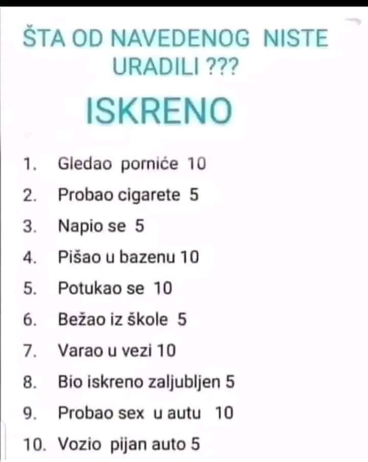 Andreas_Bcd's tweet photo. 3 i 10....   Znaci uzoran sam😆.... Kako je kod vas ? https://t.co/8kv5fo7ra2