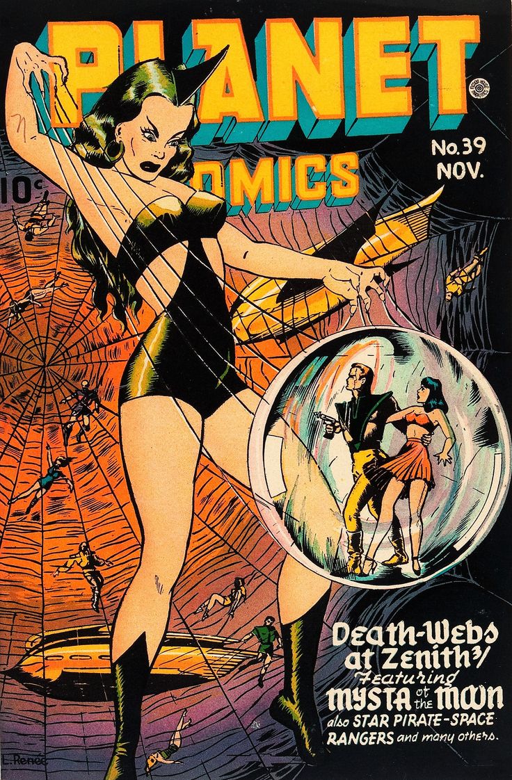 Planet Comics #scifi #1940s